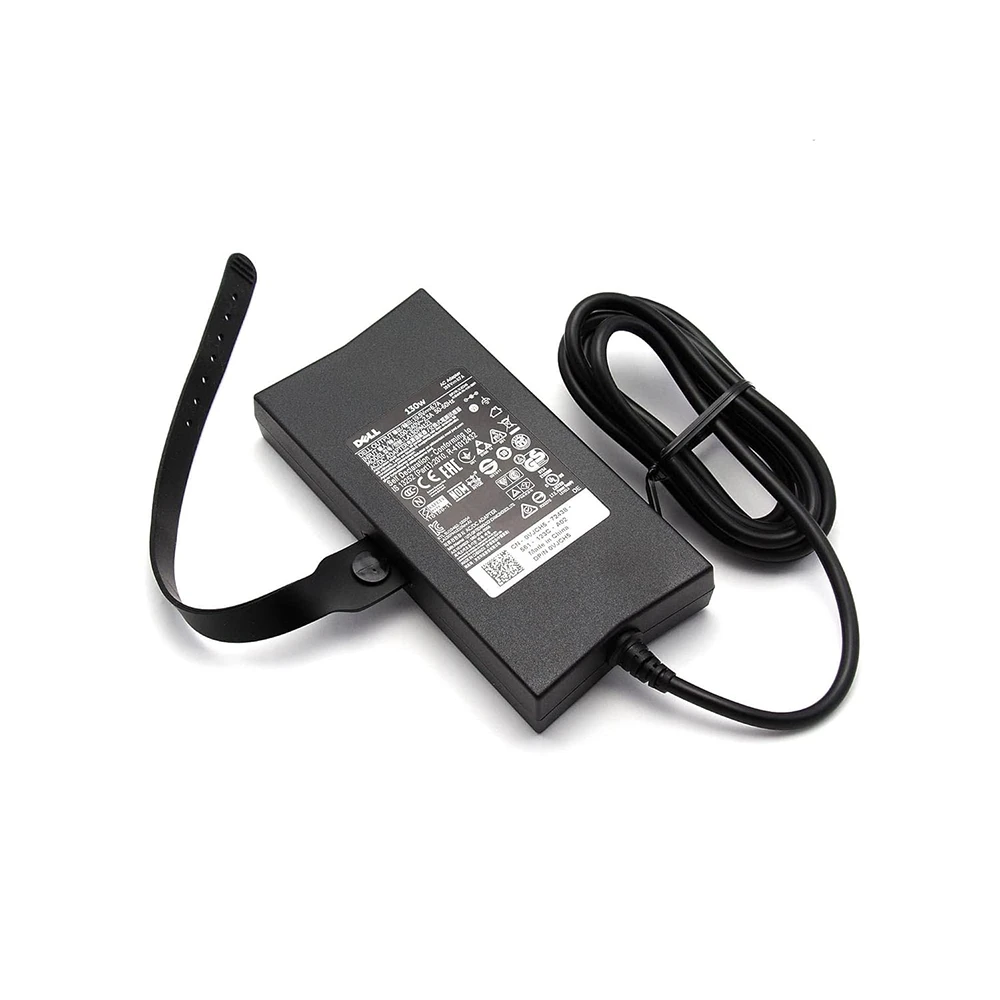 Dell Original Laptop Adapter 130w 19.5v/6.7a | 7.4mm x 5.0mm Big Pin (Box Seal Opened for Serial No) (No Power Cable Included) view 3